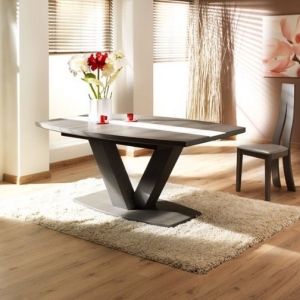 table oxalide pied central